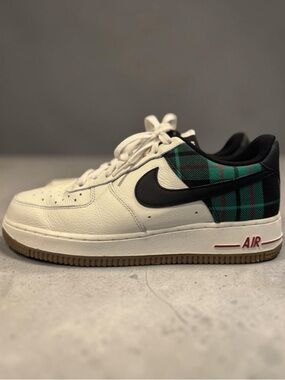 Nike Air Force 1 Low ’07 LX "Plaid" - Pale Ivory/Stadium Green - Size 7.5